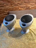 KEF HTS2001 Eitjes Speakers - Goede Staat!, Audio, Tv en Foto, Luidsprekers, Ophalen, Gebruikt, Front, Rear of Stereo speakers