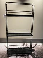 Metaal zwart rek, Huis en Inrichting, Woonaccessoires | Etagères, Ophalen of Verzenden, Zo goed als nieuw