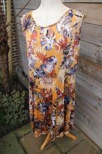 Jurk oker/ beige/ blauw Paprika mt XXL Vaste prijs, Kleding | Dames, Jurken, Blauw, Maat 46/48 (XL) of groter, Ophalen of Verzenden