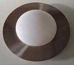 Plafondlamp. Metaal/glas, Ophalen of Verzenden, Zo goed als nieuw, Metaal of Aluminium