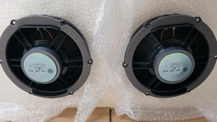 Set VW 4 ohm luidsprekers subwoofers speakers, Auto diversen, Autospeakers, Nieuw, Ophalen of Verzenden