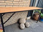 Sidetable, inklapbaar,  hout/metaal, Ophalen, Zo goed als nieuw