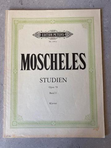 Moscheles Studien Piano - Band I, Opus 70 beschikbaar voor biedingen