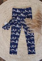 Handmade nieuwe hertjes legging, donkerblauw. Div. maten., Kinderen en Baby's, Kinderkleding | Maat 92, Handmade, Nieuw, Meisje