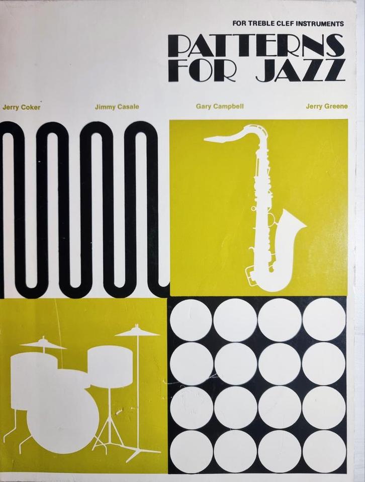 Patterns in Jazz. Jazz Patronen C Sleutel - Nieuwstaat!, Muziek en Instrumenten, Bladmuziek, Zo goed als nieuw, Thema, Jazz, Gitaar