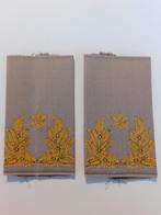 Rang : Brigade generaal,  dessert tenue, Ophalen of Verzenden, Landmacht, Nederland, Embleem of Badge