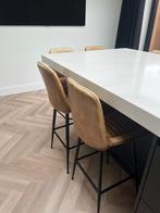 8 leren barkrukken, Ophalen, Gebruikt, 60 tot 90 cm