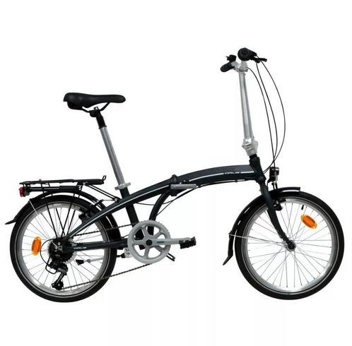 Orus Crivit Folding 7 Speed Vouwfiets - 20 Inch, Fietsen en Brommers, Fietsen | Vouwfietsen, Zo goed als nieuw, Overige merken