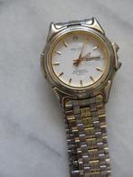 Vintage heren horloge, Japan, Swanson Diamond, datum, Overige merken, Staal, Gebruikt, Staal