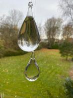 Gevulde glazen druppels- waterdruppels- raamdecoratie, Huis en Inrichting, Woonaccessoires | Overige, Ophalen of Verzenden, Gebruikt