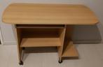 Bureau computer tafel meubel 116x57x75 lichtbruin, 70 tot 120 cm, 40 tot 80 cm, Gebruikt, Ophalen of Verzenden