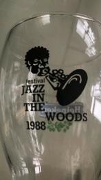 Trompetist Heineken 1988 Jazz in the Woods Festival, Verzenden, Zo goed als nieuw, Glas of Glazen, Heineken