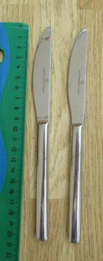 Van Kempen en Begeer Ouverture glanzend 5 messen 20,4cm, Ophalen of Verzenden, Gebruikt, Rvs of Chroom, Los bestek