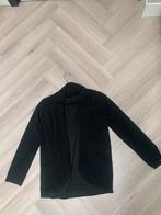 Zwart travelstof jasje maat S/M - ZGAN 7,50 euro, Maat 38/40 (M), Zwart, Ophalen of Verzenden, Zo goed als nieuw