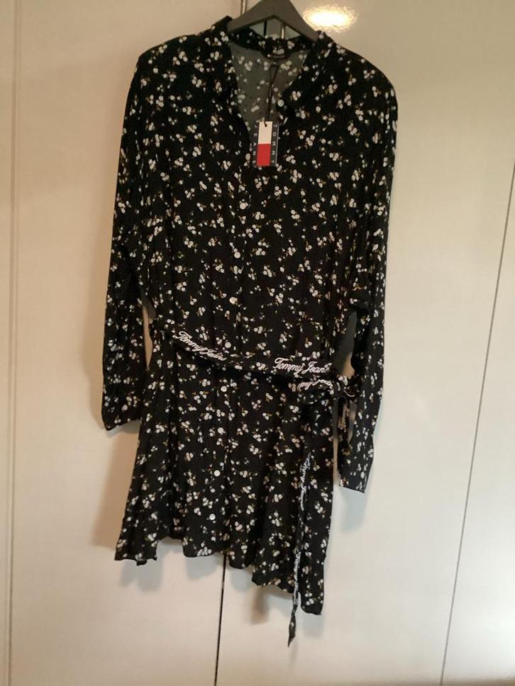 Nieuwe Tommy Hilfiger Jurk - Maat 52 (6XL), Kleding | Dames, Jurken, Nieuw, Maat 46/48 (XL) of groter, Blauw, Ophalen of Verzenden