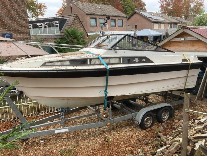 Fjord 21 Weekender - Opknapper - incl veel onderdelen, Watersport en Boten, Motorboten en Motorjachten, Gebruikt, Polyester, 6 tot 9 meter