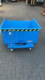 750 liter kiepbak / kantelbak, nieuw met lichte lak schade, Zakelijke goederen, Ophalen of Verzenden, Glastuinbouw, Overige typen