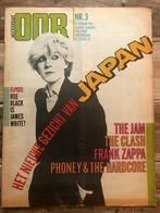Muziekkrant OOR 1980 JAPAN Clash THE JAM Erik Phoney ZAPPA, Ophalen of Verzenden, Muziek, Film of Tv