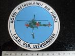 sticker royal netherlands air force vlb leeuwarden s.a.r., Verzamelen, Stickers, Verzenden, Zo goed als nieuw, Bedrijf of Vereniging