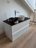 IKEA GROHE GODMORGON 100cm with sink can black top, Huis en Inrichting, Badkamer | Badkamermeubels, Ophalen, Zo goed als nieuw