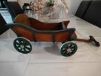 Mooie Houten wagen, Verzamelen, Beelden en Beeldjes, Ophalen of Verzenden, Zo goed als nieuw, Dier