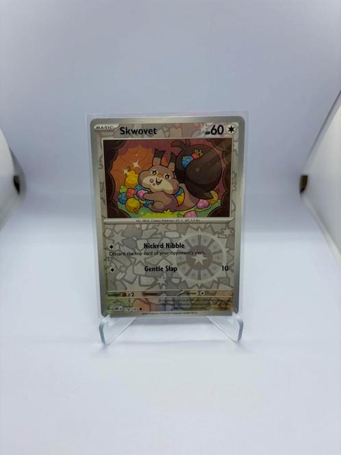 Skwovet 178/167 reverse holo, Hobby en Vrije tijd, Verzamelkaartspellen | Pokémon, Zo goed als nieuw, Losse kaart, Ophalen of Verzenden