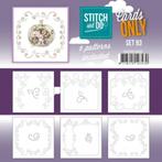 Stitch and Do Cards only 93 met 6 verschillende oplegkaartje, Hobby en Vrije tijd, Kaarten | Zelf maken, Nieuw, Overige thema's