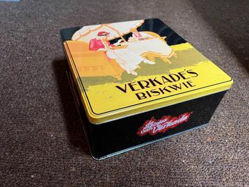 Verkade blik art deco (2 stuks) beschikbaar voor biedingen