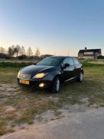 Seat Ibiza 1.4 63KW 3DRS 2010 Zwart, Voorwielaandrijving, 4 cilinders, Origineel Nederlands, Handgeschakeld