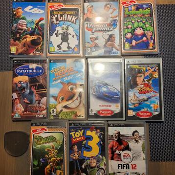 PSP games, o.a. Toy Story3, Daxter, Fifa12 en meer... beschikbaar voor biedingen