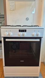 Siemens gasfornuis met oven, Witgoed en Apparatuur, Fornuizen, Gebruikt, Gas, 85 tot 90 cm, 4 kookzones