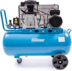 Actie!! Huvema BL 100 Air 2 cilinder compressor 100 L. vat!!, Ophalen, Nieuw
