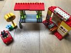 Duplo tankstation 6171, Ophalen, Zo goed als nieuw, Complete set, Duplo