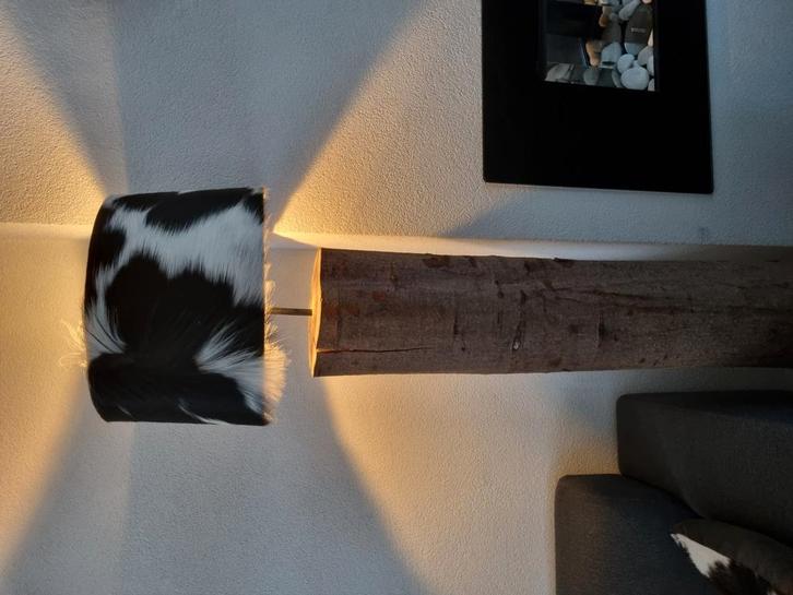 Leuke "boomstam lamp", Huis en Inrichting, Woonaccessoires | Zuilen en Pilaren, Zo goed als nieuw, Ophalen