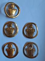 Frans baretembleem genie, Verzamelen, Ophalen of Verzenden, Landmacht, Nederland, Embleem of Badge