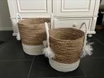 Manden van zeegras (vraagprijs is per stuk), Ophalen of Verzenden, Zo goed als nieuw, Rond, Overige materialen