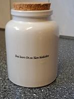 Vintage voorraadpot Ot en Sien., Antiek en Kunst, Ophalen of Verzenden