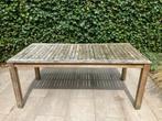 Teakhouten Tuintafel - Hout voor Klussen/Brandhout, Doe-het-zelf en Verbouw, Hout en Planken, Ophalen, Gebruikt