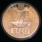 Maarten Tromp 50 Euro – NL 1998 – 25 g .925 Zilver – Proof, Postzegels en Munten, Munten | Nederland, Ophalen, Koningin Beatrix