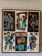 Mooie wanddecoratie Henk Potters keramiek (Tilburg 1962), Antiek en Kunst, Ophalen of Verzenden
