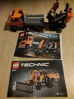 Lego busje met kraan incl kar, Ophalen, Zo goed als nieuw, Lego