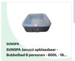 Jacuzzi met nieuwe motor, Ophalen, Gebruikt, Afdekzeil, Opblaasbaar