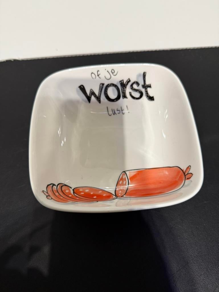 Limited edition bakje blond Amsterdam of je worst lust, Huis en Inrichting, Keuken | Servies, Blond Amsterdam, Ophalen of Verzenden