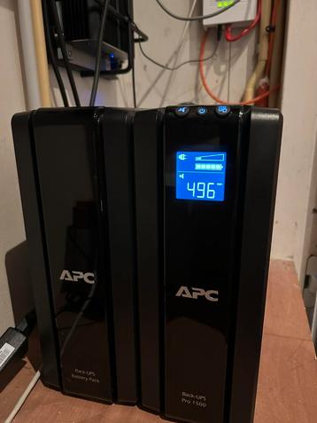 APC Back-UPS PRO 1500VA met extra accu BR1500GI beschikbaar voor biedingen