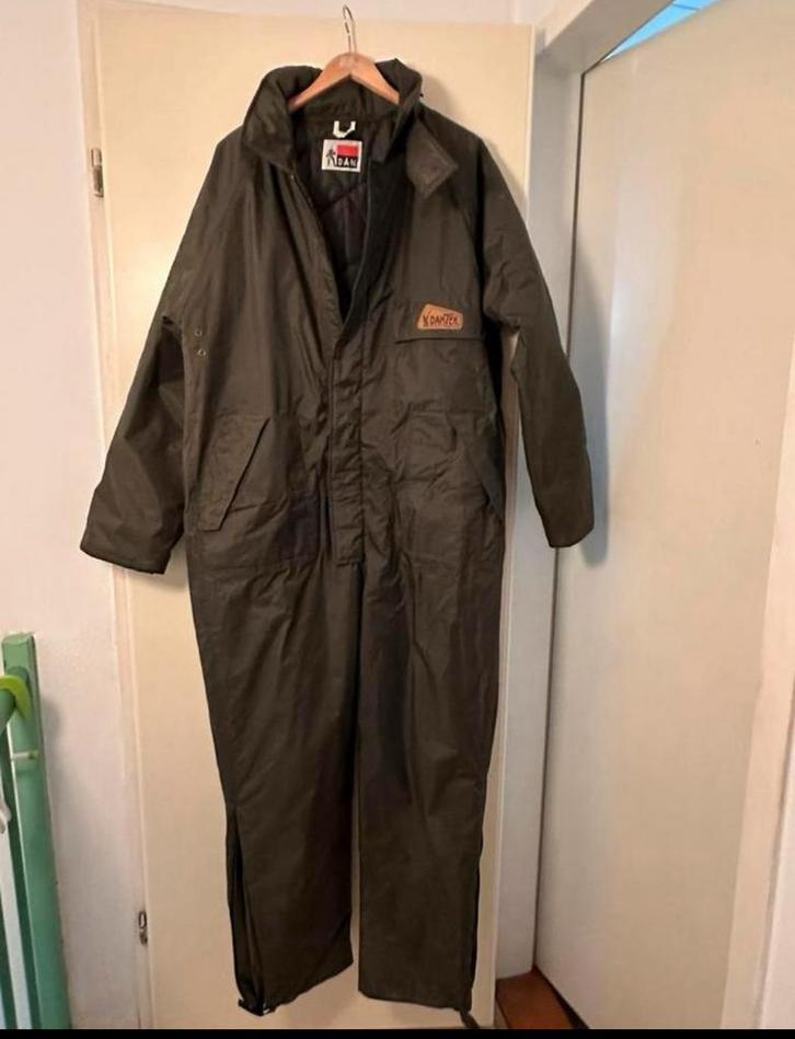 Groene  Gevoerde overall maat L, Tuin en Terras, Werkkleding, Zo goed als nieuw, Ophalen of Verzenden