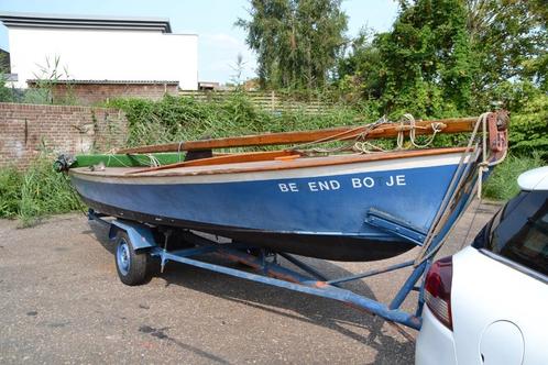 zeilboot, opknapper te koop (TOP), Watersport en Boten, Open zeilboten, Gebruikt, Overige typen, 3 tot 6 meter, Overige materialen