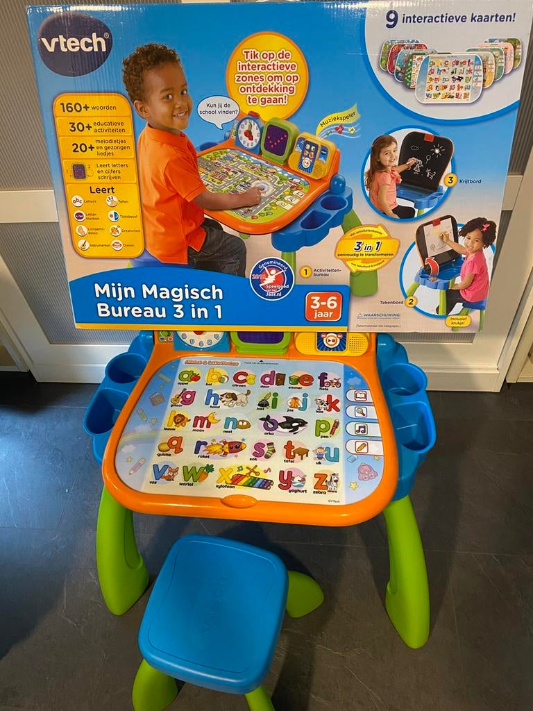 Tabel met educatieve activiteiten, Kinderen en Baby's, Speelgoed | Vtech, Ophalen of Verzenden, Zo goed als nieuw