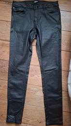 Zwarte gecoate broek maat L Shoeby, Kleding | Dames, Broeken en Pantalons, Ophalen of Verzenden, Zo goed als nieuw, Zwart, Lang