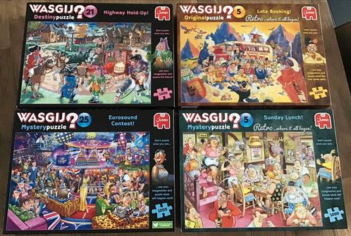 Wasgij? puzzels, (original, destiny en 2x mystery), Hobby en Vrije tijd, Denksport en Puzzels, Zo goed als nieuw, Legpuzzel, 500 t/m 1500 stukjes