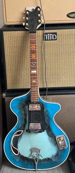 Zeer zeldzame Wandre gitaar. Waid Blue Burst, Muziek en Instrumenten, Snaarinstrumenten | Gitaren | Elektrisch, Ophalen of Verzenden